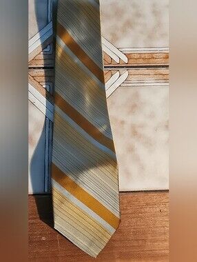 Playboy 1970s Rare Vintage Polyester Tie Necktie